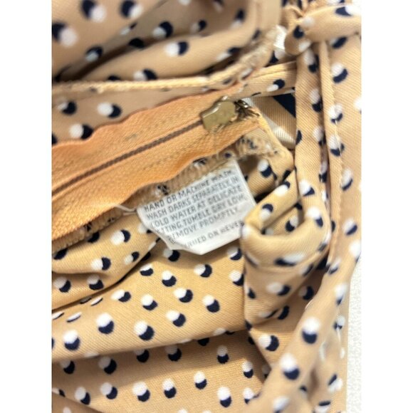 Vintage Nardis of Dallas Maxi Dress Sleeveless Tie Shoulder Small  6 - Picture 6 of 6